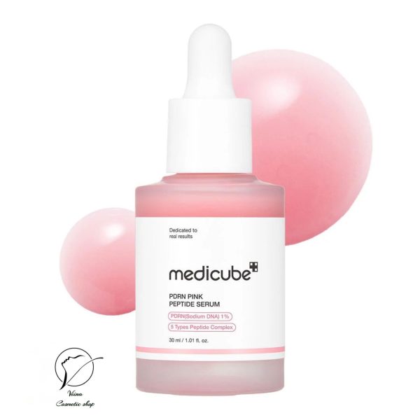 سرم صورتي پپتايد pdrn مدي كيوب