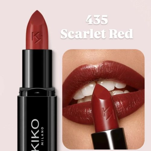 رژلب كيكو ميلانو smart fusion scarlet red 435 - تصویر 3